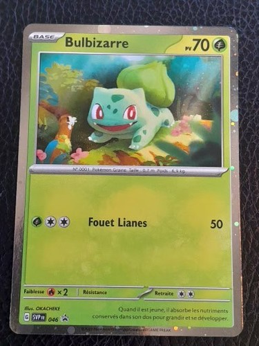 Carte pokémon bulbizarre - carte,