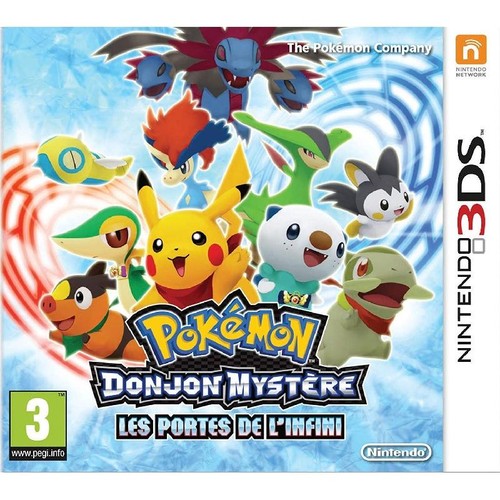 Jeu 3ds pokemon donjon - jeu,