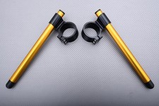 Bracelets Demi-Guidons Réhaussés Noir-Or 43mm SUZUKI GSX1100 KATANA 1991-1996