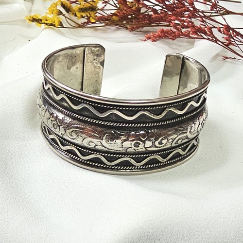 Bracelet jonc plaqué - bracelet,
