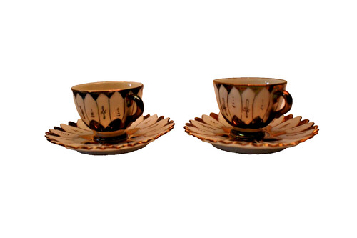 Vintage miniature thé tasse - vintage,