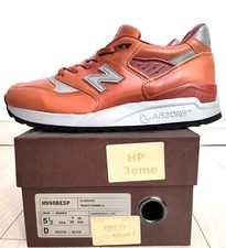 basket new balance  en cuir Horween (38 EUR - 5.5  US- 5 UK
