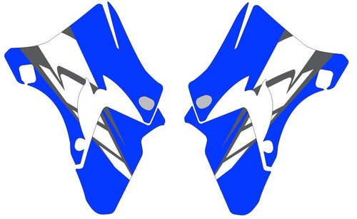 Decals for blue white yamaha - decals,