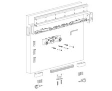 TERNO SLIDING MAGIC 2-1100 Sliding Door Kit