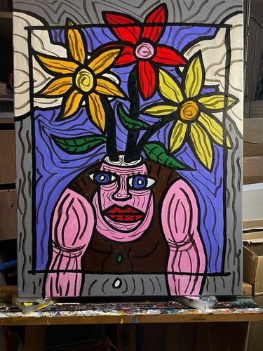 Quasimodo acrylique sur - quasimodo,