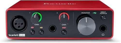Focusrite scarlett solo - scarlett, 2x2