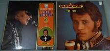 Lot 4 disques vinyles 12" Johnny Hallyday super hits + Hallyday Story 1967-1973