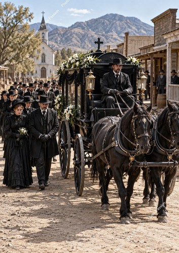 Far west procession - far,