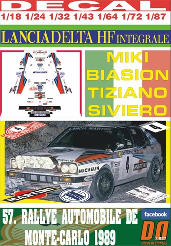 Decal lancia delta integrale - lancia,