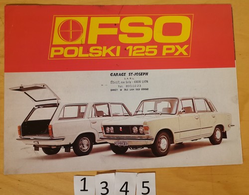 Fso polski fiat 125 - 125, px