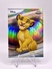 2025 Topps Chrome Disney Simba #100 Refractor The Lion King