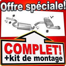 Echappement pour VW GOLF 6 VI