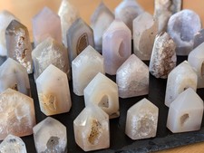 Pointe en agate du Brésil au