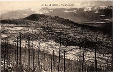 Old postcard Le Linge - overview (455949)
