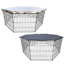 Housse de parc pour animaux de compagnie cl?ture pour chiot coussin sup??rieur