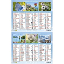 Calendriers 2026, Almanach Facteur, la Poste(Petites Images)