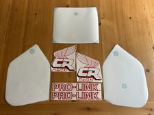Honda CR 250 1988 stickers autocollants