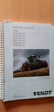Fendt tracteur 900 Vario - 924 927 930 933 936 936 : livret d'entretien 2012