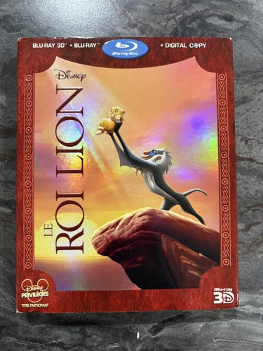 Blu ray roi lion - le, film