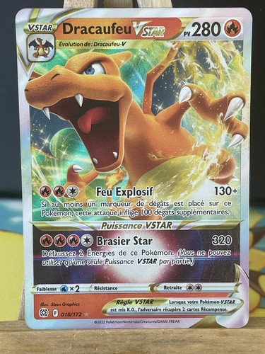 Carte pokémon dracaufeu - pokémon,