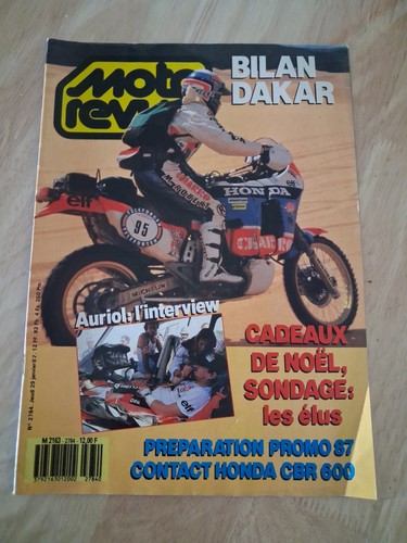 Moto revue 1987 - , paris