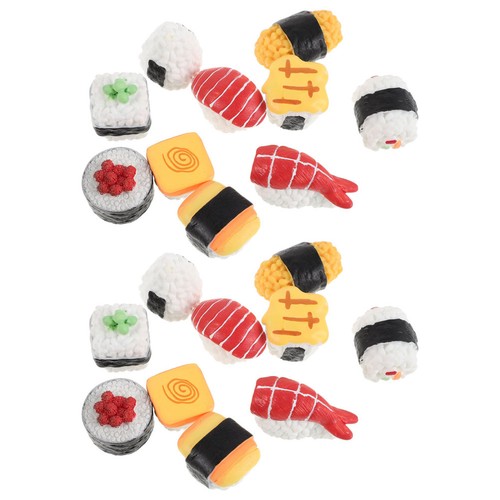 Realistic japanese sushi - sushi, mini