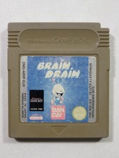BRAIN DRAIN NINTENDO GAMEBOY (GB) EUR (CARTRIDGE ONLY  - STICKER DAMAGED)