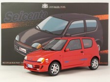 Laudoracing Fiat Seicento Sp. Abarth Rouge 1998 1/18 LM170B