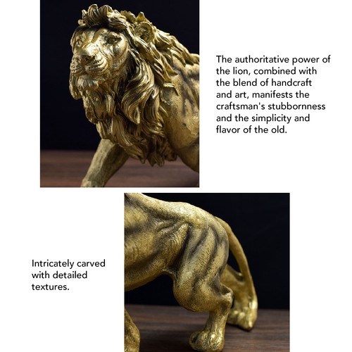 Lion statue élégante - statue,