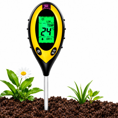 Testeur sol 4en1 - ph, humidité