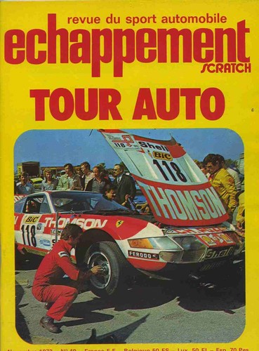 Echappement 1972 tour - 11/1972,