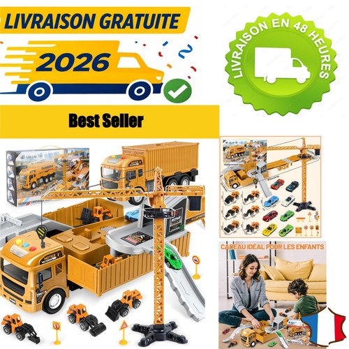 Lumenvela camion grue jouet - camion,