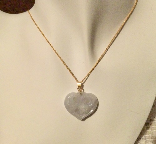 Grand pendentif jade bélière - grand,