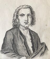 Albrecht von Haller 1708 1777 drawing pen 19th century anonymous anatomy physiology 