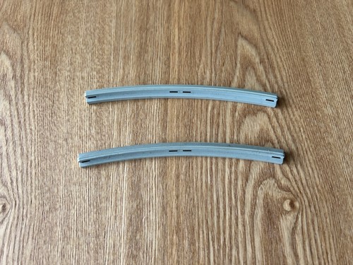Lego train rail courbe - 2x,