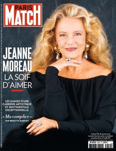 Paris match jeanne - match, moreau