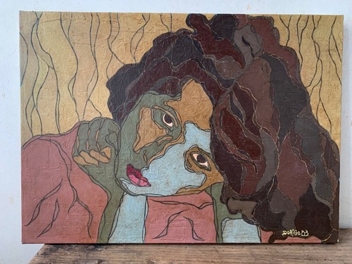 Peinture huile sur toile - peinture,