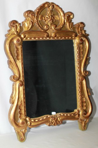 Miroir bois doré - , style