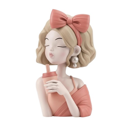 Figurine buste fille - figurine,