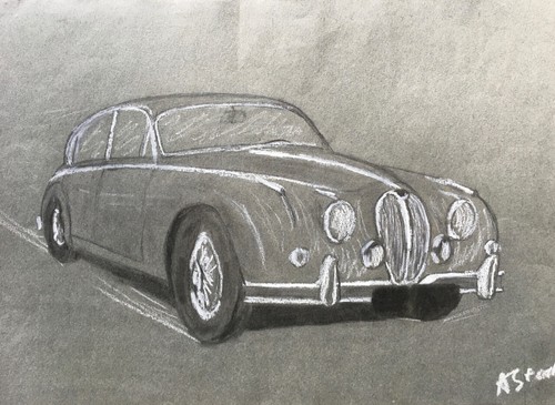 Jaguar mark mk2 dessin - jaguar,