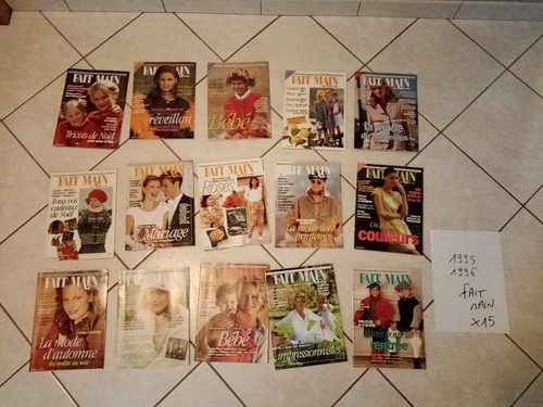 1995 1996 lot magazines - 15,