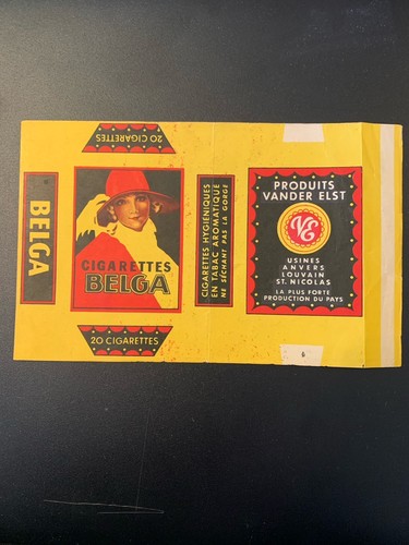 Belga paquet cigarette vide - de,
