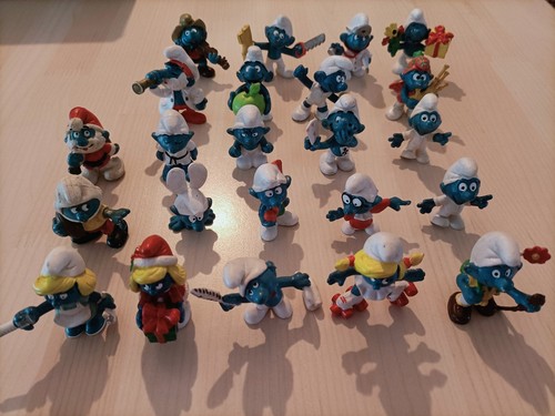 Lot schtroumpfs - lot,
