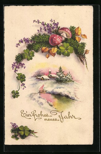 Carte postale artiste - carte,