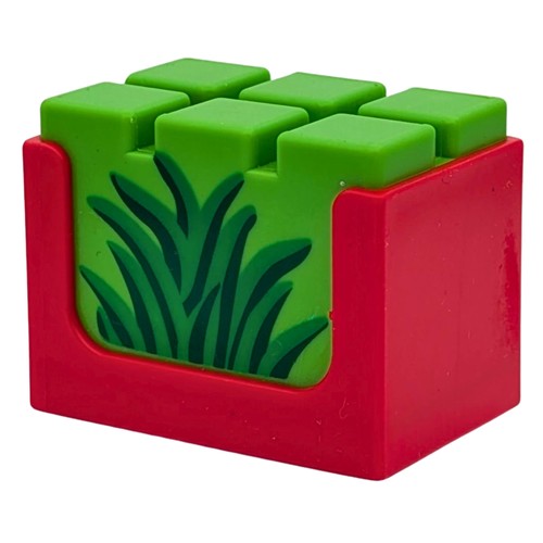 Playmobil 123 bloc vert rouge - playmobil,