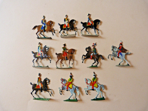 Plats étain zinnfiguren - plats,