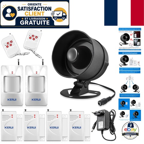 Kit alarme maison - kit, fil