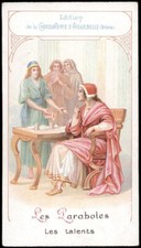 santino-holy card AIGUEBELLE-le parabole.I TALENTI