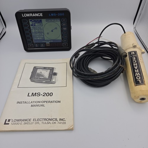 Vintage lowrance lms 200 - vintage,