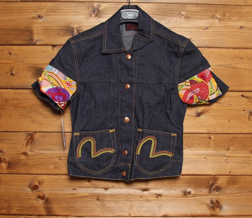 Veste jean evisu denim - evisu,